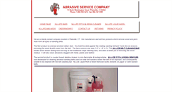 Desktop Screenshot of abrasiveservice.com